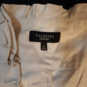 Talbots 3/4sleeve ruffle jacket